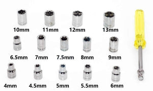 Screwdriver Tool Kit-Multipurpose 40 in 1 Screwdriver Socket Set