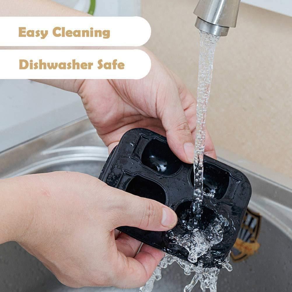 3D Skull Silicon Ice Cube Tray